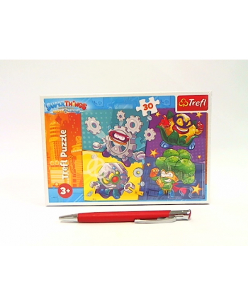 Puzzle 30el Superbohaterowie. Super Things 18278 Trefl