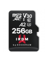 goodram Karta pamięci microSD IRDM 256GB UHS-I U3 A2  + adapter - nr 10