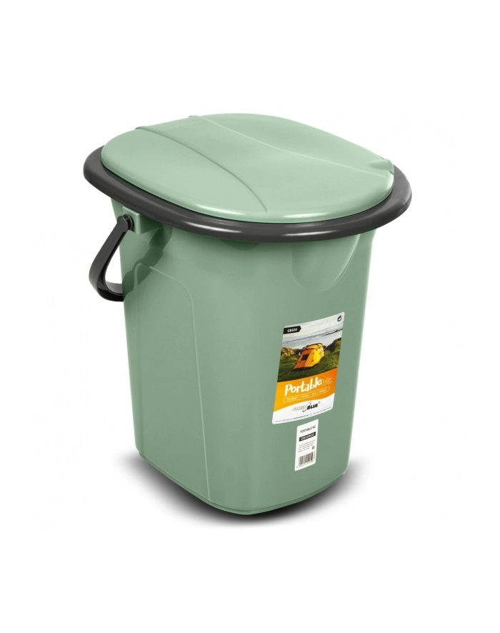 greenblue Toaleta turystyczna GB320GG Zielono-szara główny