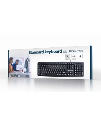 gembird Klawiatura standardowa USB dla seniora nr 2