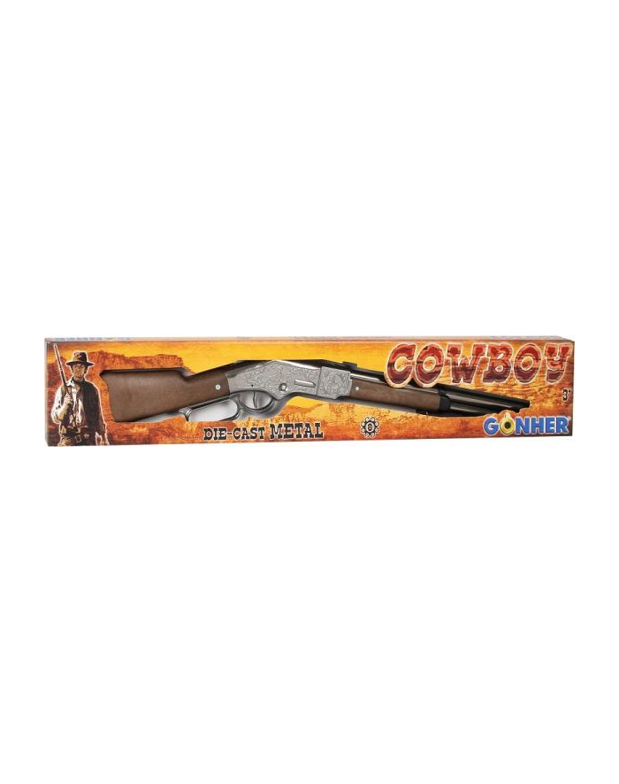 Strzelba kowbojska metalowa 8 naboi 93/0 GONHER główny