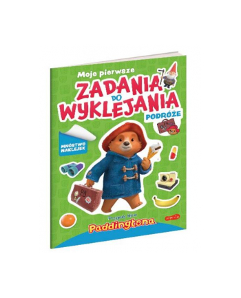 harpercollins Książka Przygody Misia Paddingtona. Moje pierwsze zadania do wyklejania. Podróże