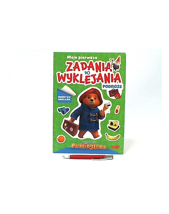 harpercollins Książka Przygody Misia Paddingtona. Moje pierwsze zadania do wyklejania. Podróże główny