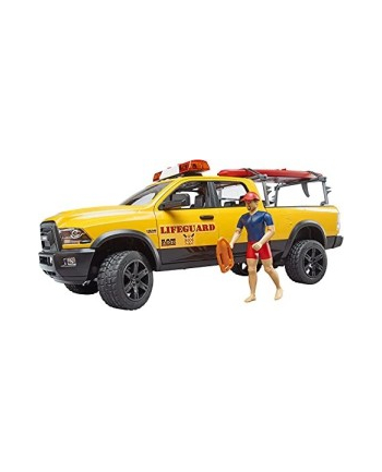 bruder Auto Doge RAM 2500Power Wagon ratownictwa wodnego z akcesoriammi 02506