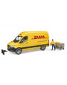 bruder Mercedes Sprinter DHL z figurką i akcesoriami - nr 1