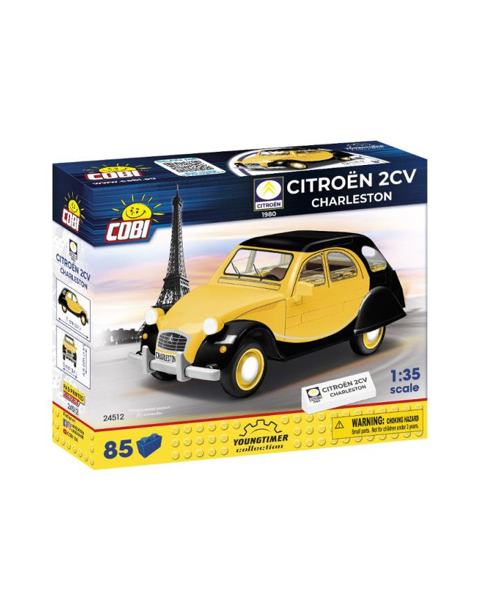 COBI 24512 Youngtimer Citroen 2CV Charleston 85 klocków główny