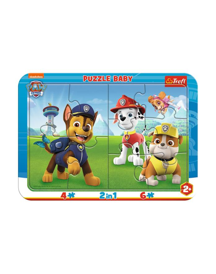 trefl Puzzle Ramkowe Baby Psi Patrol główny