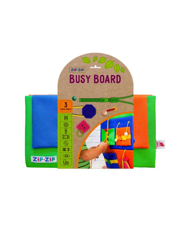 czerwonyer kafer Gra Edukacyjna Busy Board 3 gry RZ1001-01 główny