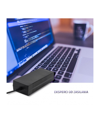 qoltec Zasilacz desktopowy 120W | 24V | 5A | 5.5*2.5 |+kabel zasilający