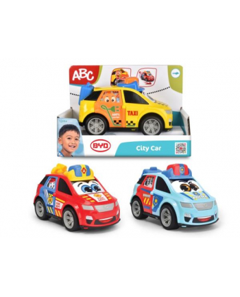 Pojazdy miejskie City Car 3 wzory ABC Dickie