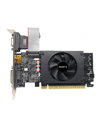 gigabyte Karta graficzna GeForce GT710 2GB GDDR5 64bit Low Profile DVI/HDMI/D-SUB