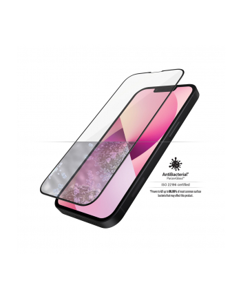 panzerglass Szkło hartowane E2E Microfracture iPhone 13 Mini 5,4 Case Friendly  Anti Bacterial Black