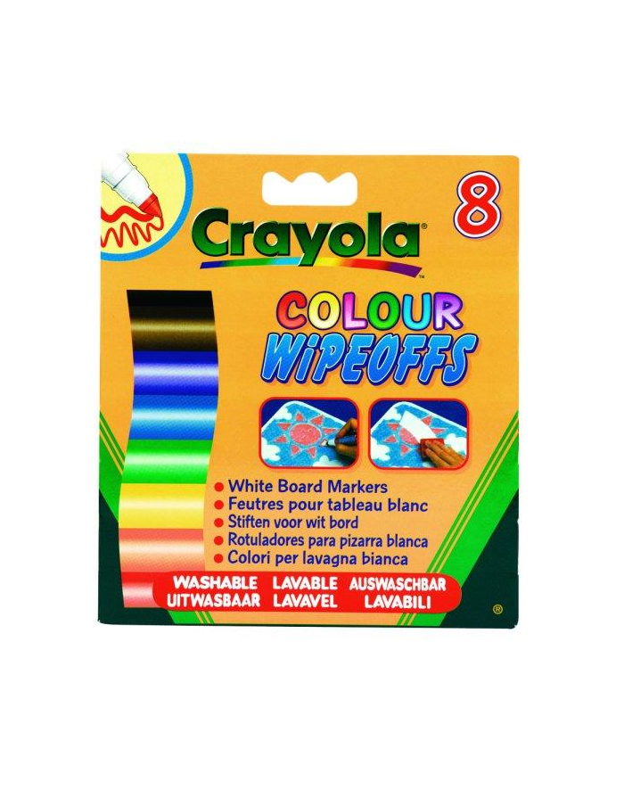 Markery do białej tablicy 8szt. 8223 CRAYOLA główny