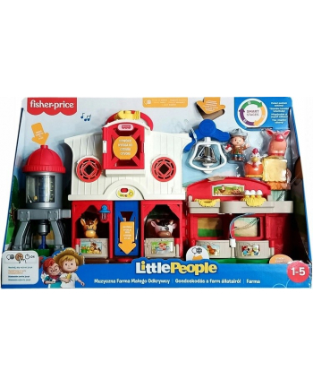 Fisher-Price Little People Muzyczna Farma Małego Odkrywcy GXR99 MATTEL