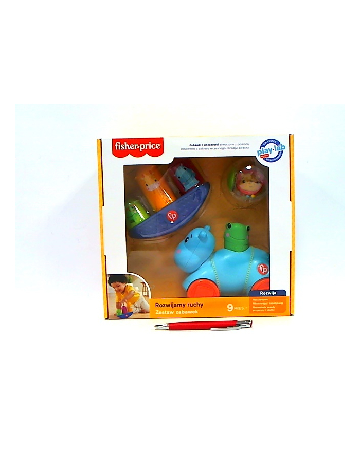 Fisher-Price Zestaw zabawek Rozwijamy ruchy HFJ94 p2 MATTEL główny