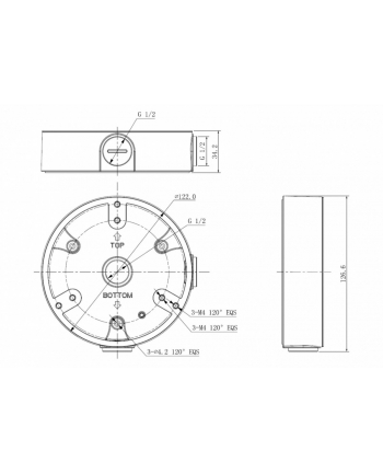 dahua Adapter PFA137  puszka