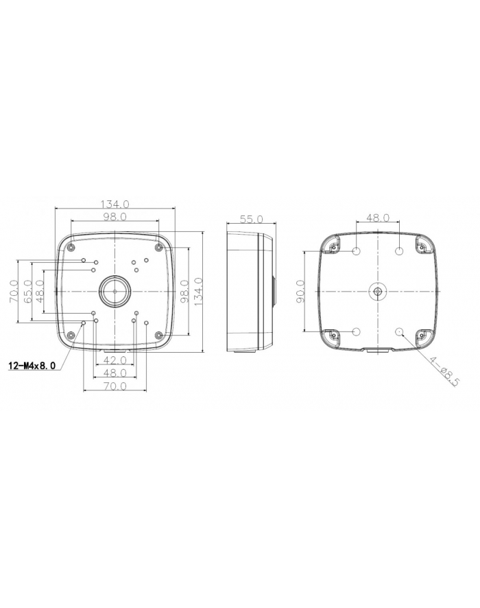 dahua Adapter PFA121-V2 puszka główny