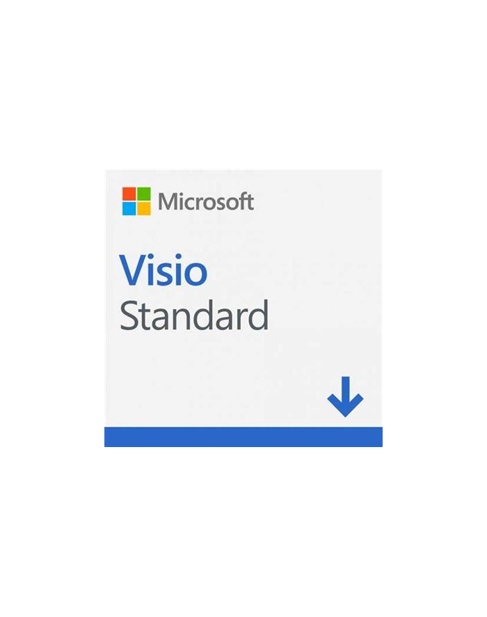 microsoft ESD Visio Std 2021 Win AllLng DwnLd D86-05942                   Zastępuje: P/N D86-05822 główny