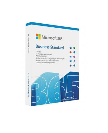 microsoft M365 Business Standard PL P8 1Y Win/Mac        KLQ-00686                  Zastępuje P/N: KLQ-00472