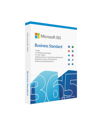 microsoft M365 Business Standard PL P8 1Y Win/Mac        KLQ-00686                  Zastępuje P/N: KLQ-00472