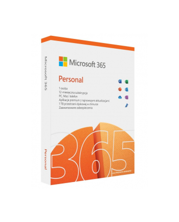 microsoft 365 Personal PL P8 1Y 1U Win/Mac QQ2-01434             Zastępuje P/N: QQ2-01000