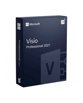 microsoft ESD Visio Pro 2021 Win AllLng DwnLd D87-07606                   Zastępuje P/N: D87-07425 nr 1