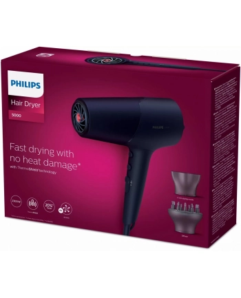 philips Suszarka do włosów z technologią ThermoShield 2300W BHD510/00 nr 1