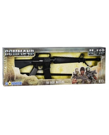 gonher Metalowy karabin komandosa 8 naboi 118/6 GOHNER nr 1