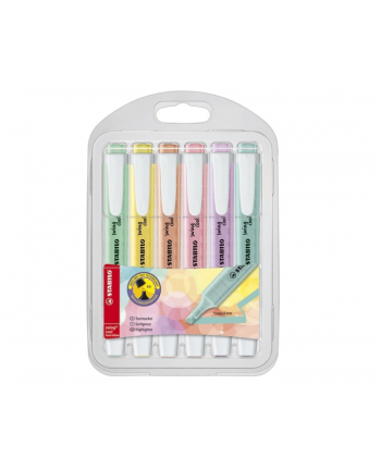 Zakreślacz STABILO swing cool pastel etui 6 kolorów nr 1