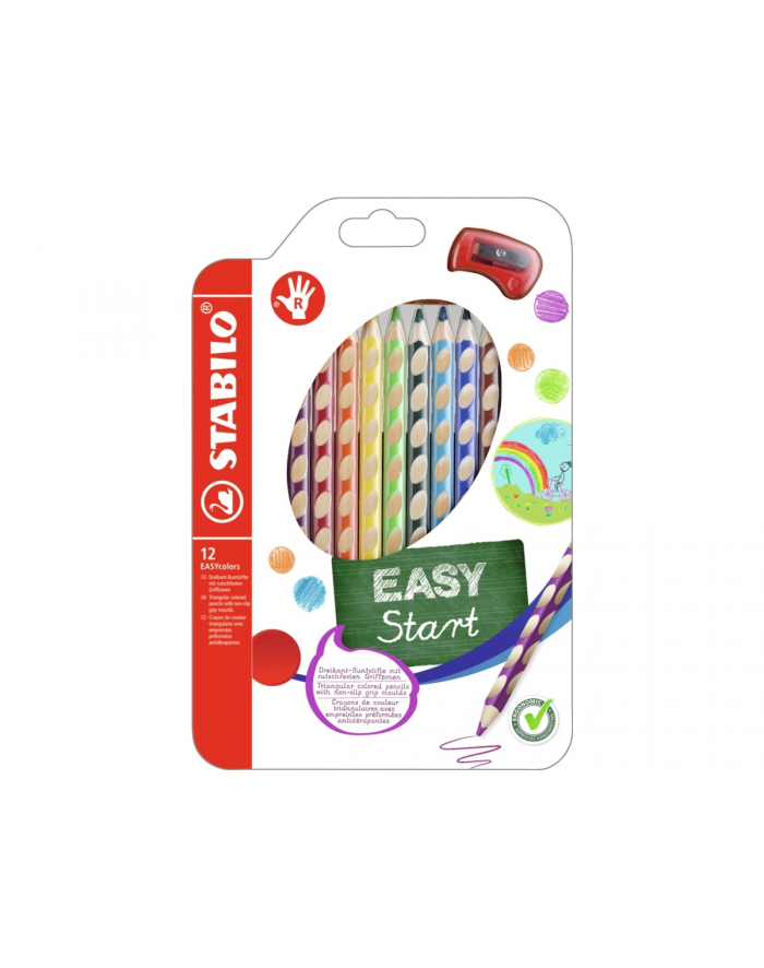 Kredki drewniane STABILO EASYcolors R etui z zawieszką 12 szt. główny