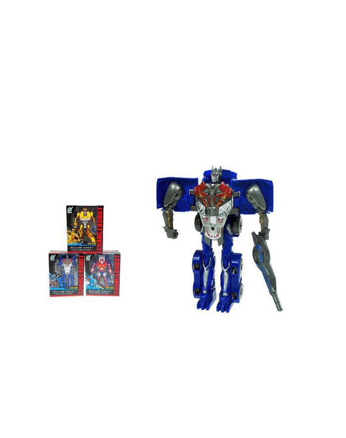 hipo Robot Wojownik 16cm 2w1 3 kolorów 668-9 główny