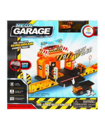 euro-trade Parking + akcesoria MEGA GARAGE Budowa 28x28x7cm MC