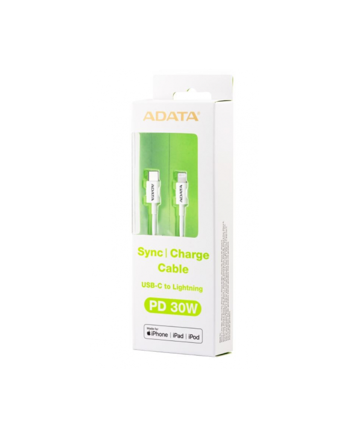 adata Kabel USB-C - Lightning 100cm biały główny