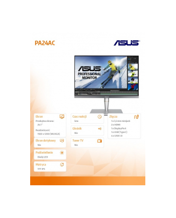 asus Monitor 24 PA24AC