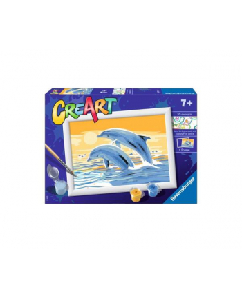 Malowanka CreArt dla dzieci Delfiny 200733 RAVENSBURGER