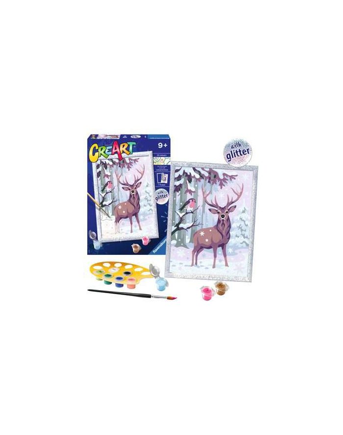 Malowanka CreArt dla dzieci: Zimowi przyjaciele 200788 RAVENSBURGER główny