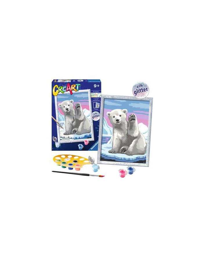 Malowanka CreArt dla dzieci: Miś polarny 200795 RAVENSBURGER główny