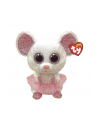 ty inc. TY BEANIE BOOS Nina mysz biała balerina 24cm 36488 - nr 1