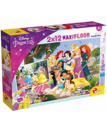 lisciani giochi Puzzle dwustronne Supermaxi 2x12el. 50x35cm Minnie. 86566 LISCIANI