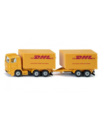 SIKU 1694 Ciężarówka z przyczepą firmy DHL