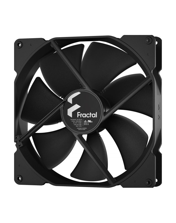 fractal design Chłodzenie obudowy FD-E Dynamic X2 GP-18 PWM Black 180mm główny