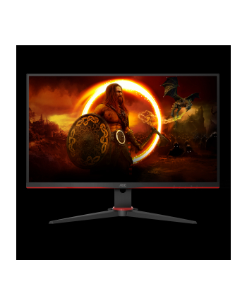 aoc Monitor 24G2SAE 23.8 165Hz VA HDMIx2 DP Głośniki