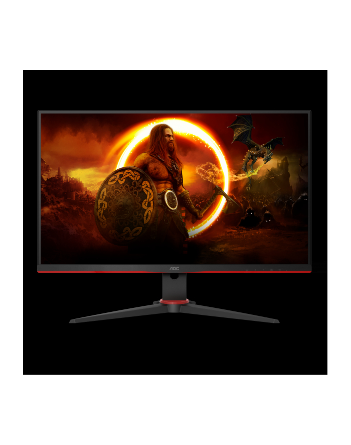 aoc Monitor 24G2SAE 23.8 165Hz VA HDMIx2 DP Głośniki główny