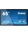 iiyama Monitor wielkoformatowy 65 cali TF6539UHSC-B1AG IPS,24/7,4K,IP54,500cd,7H,POJ.50p,LAN - nr 18