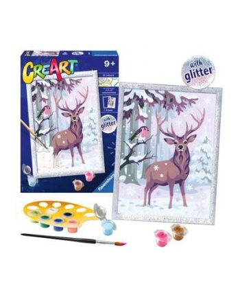 Malowanka CreArt dla dzieci: Zimowi przyjaciele 200788 RAVENSBURGER nr 1