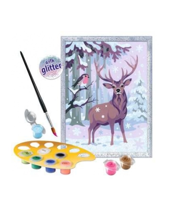 Malowanka CreArt dla dzieci: Zimowi przyjaciele 200788 RAVENSBURGER nr 2