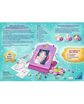 Malowanka CreArt dla dzieci: Miś polarny 200795 RAVENSBURGER nr 2