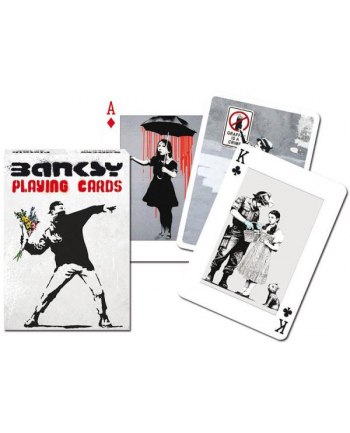 Karty do gry Banksy 54 listki Piatnik nr 1