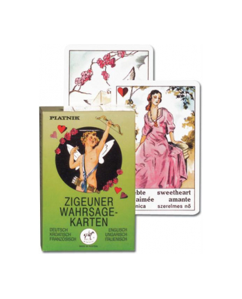 Karty wróżby '';Cygańskie''; Piatnik nr 1