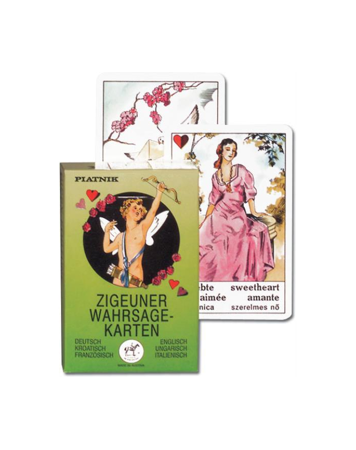 Karty wróżby '';Cygańskie''; Piatnik główny